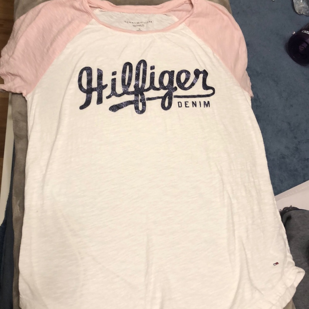 Tommy hifglinger baseball tee